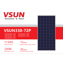 Tấm pin năng lượng mặt trời VSUN 310W VSUN310-72P
