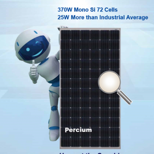 Tấm Pin năng lượng mặt trời JA 370W